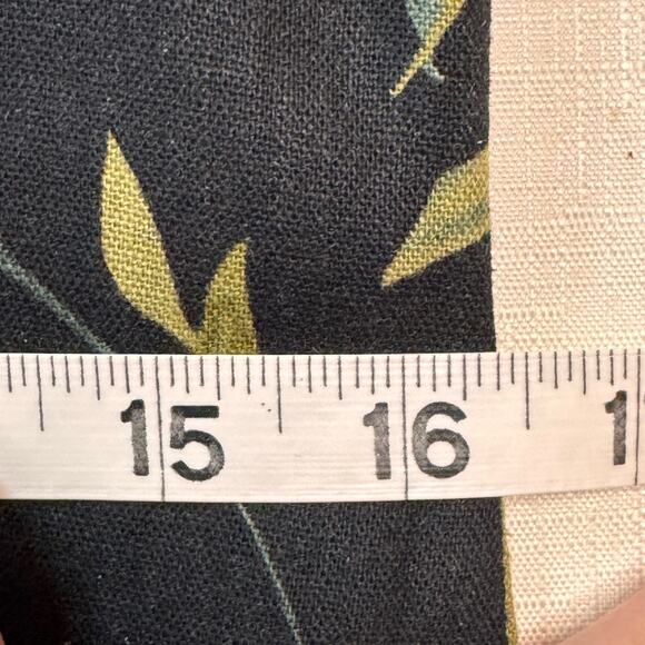 Vtg Jessica Howard Linen Sheath Dress Women's 10 Beaded Floral Dressy Summer - Picture 9 of 11